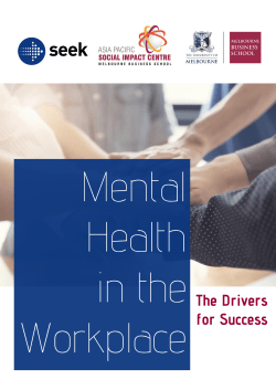 Mental Health in the Workplace