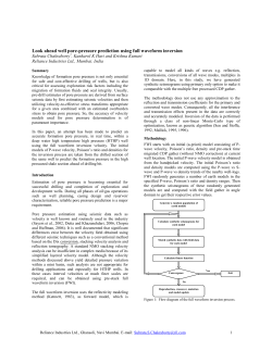 This is the title of an example SEG abstract using Microsoft Word 11