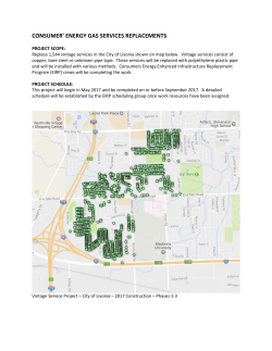 consumer` energy gas services replacements