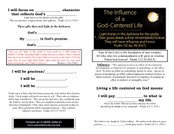 character that reflects God`s I will be gracious/ .