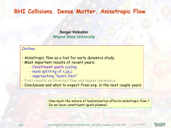 Mean pt fluctuations