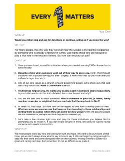 Discussion Guide 04.02.17 - Parker Hill Community Church