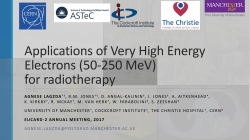 Applications of Very High Energy Electrons