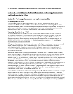 Section 3 - Iowa Nutrient Reduction Strategy