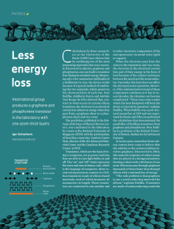 Less energy loss - Revista Pesquisa Fapesp