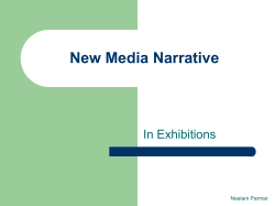 Narrative in Exhibitions