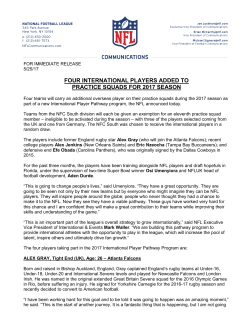 International Player Pathway program