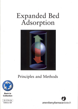 Expanded Bed - Department of Molecular and Cellular Biology