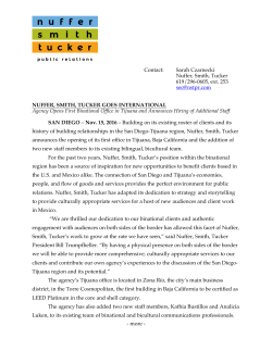 Nuffer, Smith, Tucker Goes International