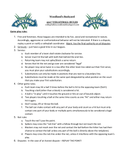 Game play rules: 1. First and foremost, these leagues are intended