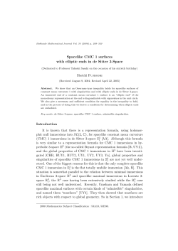 Spacelike CMC 1 surfaces with elliptic ends in de Sitter 3