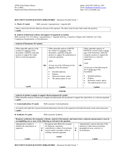 AP/IB United States History phone: (626) 965