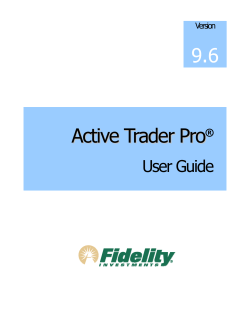 active trader pro - Trading