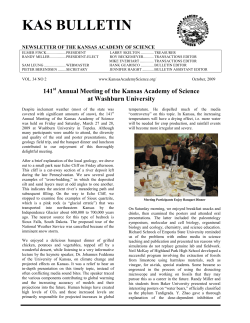 October 2009 (Volume 34, No. 2)
