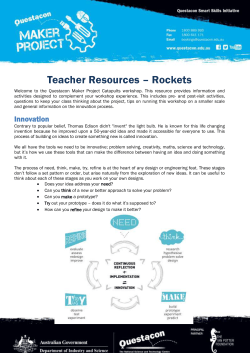 Teacher Resource - Rockets