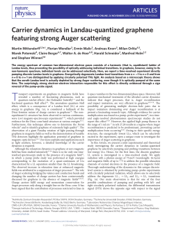 Carrier dynamics in Landau-quantized graphene featuring