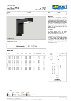 Light Linear PT 12 LI-3001X