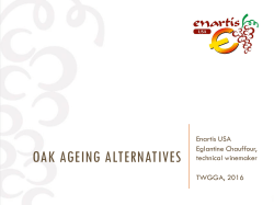 OAK AGEING ALTERNATIVES