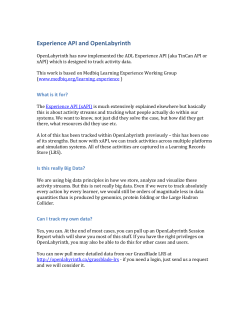 OpenLabyrinth has now implemented the ADL Experience API (aka