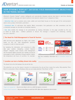 how dynamic display&trade; satisfies yield management