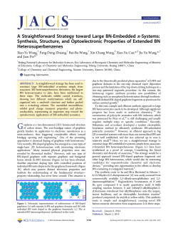 A Straightforward Strategy toward Large BN-Embedded &pi;