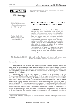 real business cycle theory