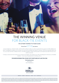 the winning venue for black-tie events