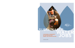 Sustainable Water Jobs