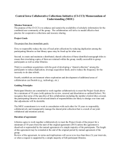 Central Iowa Collaborative Collections Initiative (CI