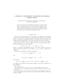 A notion of nonpositive curvature for general metric spaces