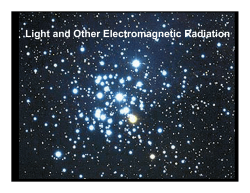 Light and Other Electromagnetic Radiation