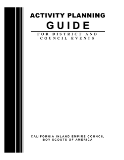 activity planning - California Inland Empire Council