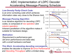ASIC Implementation of LDPC Decoder Accelerating Message