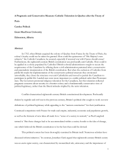 Two notions of social organization contended in the colony of