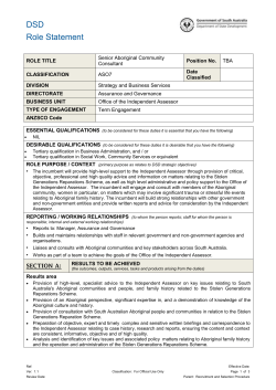 DMITRE Form Template V0.1 - Aboriginal Employment SA
