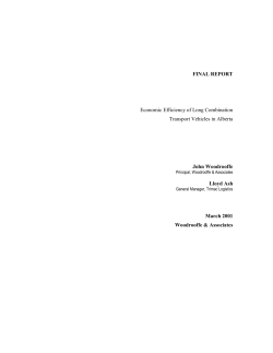 Long Combination Vehicle Economic Efficiency Study