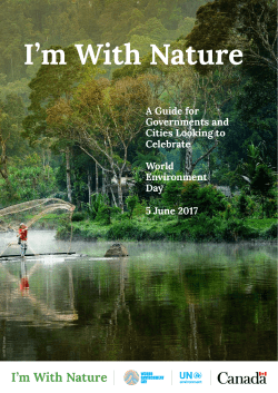 I`m With Nature - World Environment Day