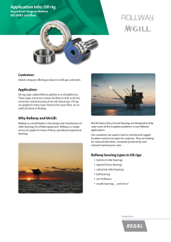 Application info: Oil rig