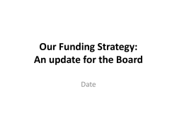 Board Presentation Template