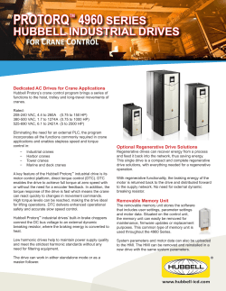 protorq&trade; 4960 series - Hubbell Industrial Controls