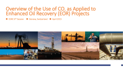 Overview of the Use of CO2 as Applied to Enhanced Oil Recovery
