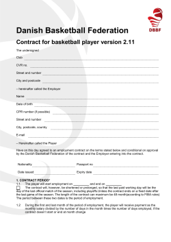 Danish Basketball Federation - Danmarks Basketball Forbund