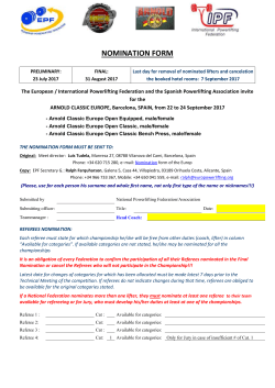 International Powerlifting Federation