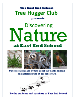 Exploring Nature at East End School