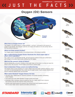 Oxygen (O2) Sensors