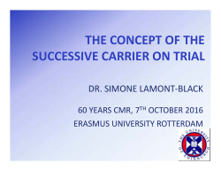 the concept of the successive carrier on trial