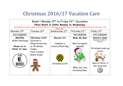 Christmas 2016 Program
