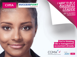 CIMA Certificate in Business Accounting