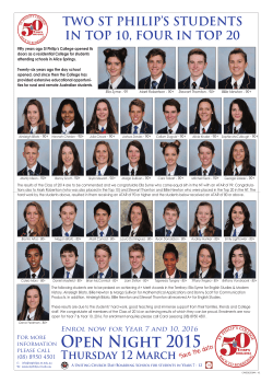 Open Night 2015 - Territory Stories