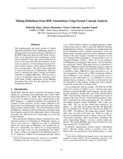 Mining Definitions from RDF Annotations Using Formal